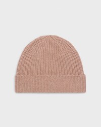 triomphe beanie in seamless cashmere - NUTMEG -  - 2 | CELINE