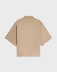 CAMISA ESTILO EXPLORADOR DE GABARDINA DE ALGODÓN LIGERA - BEIGE -  - 2 | CELINE