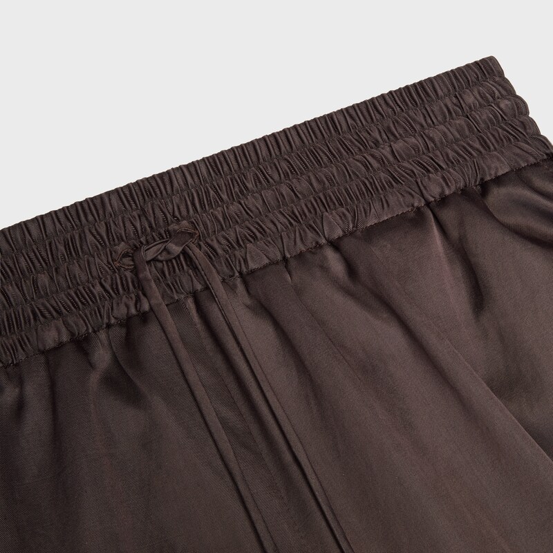 Shorts aus Viskosesatin - NOYER -  - 1 | CELINE