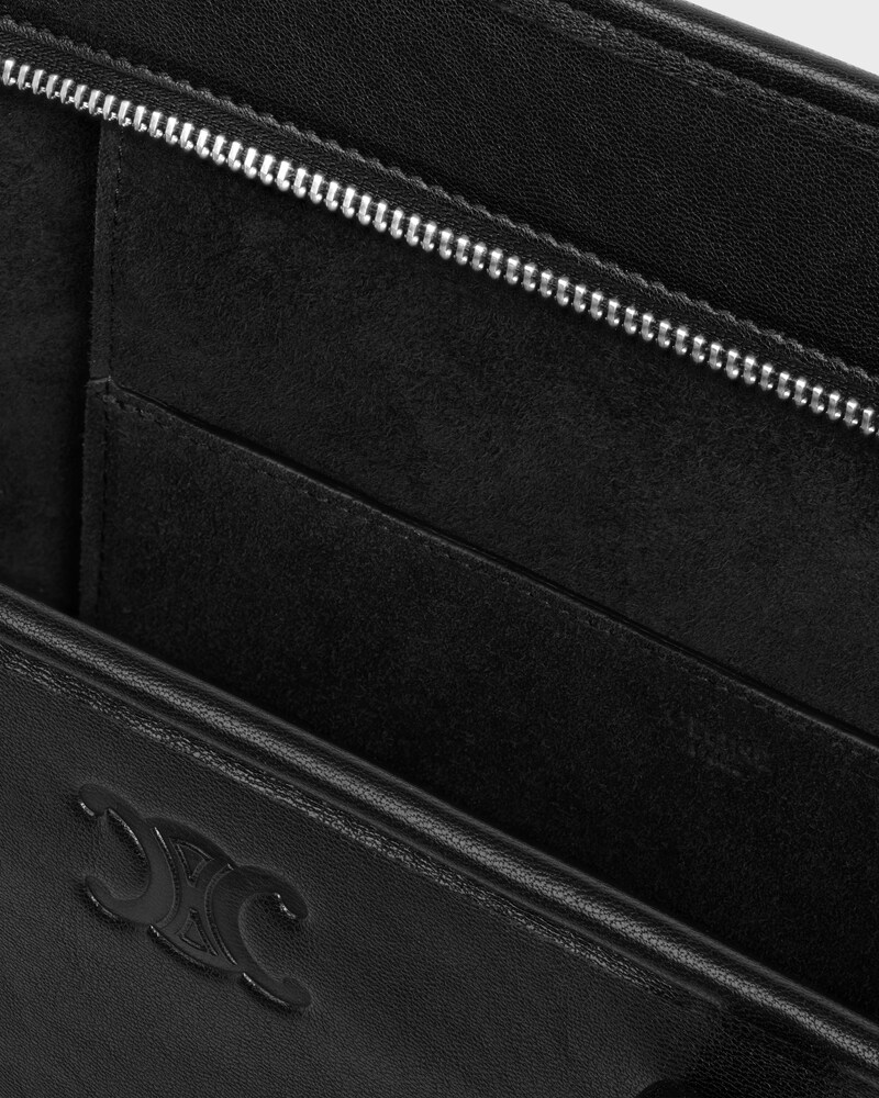 TALL CABAS EN AGNEAU BRILLANT - NOIR - HOMME - 1 | CELINE