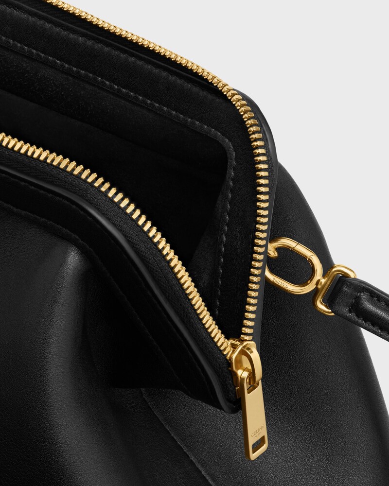SMALL DOCTOR POUCH IN SUPPLE NATURAL CALFSKIN - BLACK - EVENING - 1 | CELINE