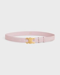 25MM 트리옹프 벨트 - 리자드 - 파스텔 핑크 -  - 1 | CELINE
