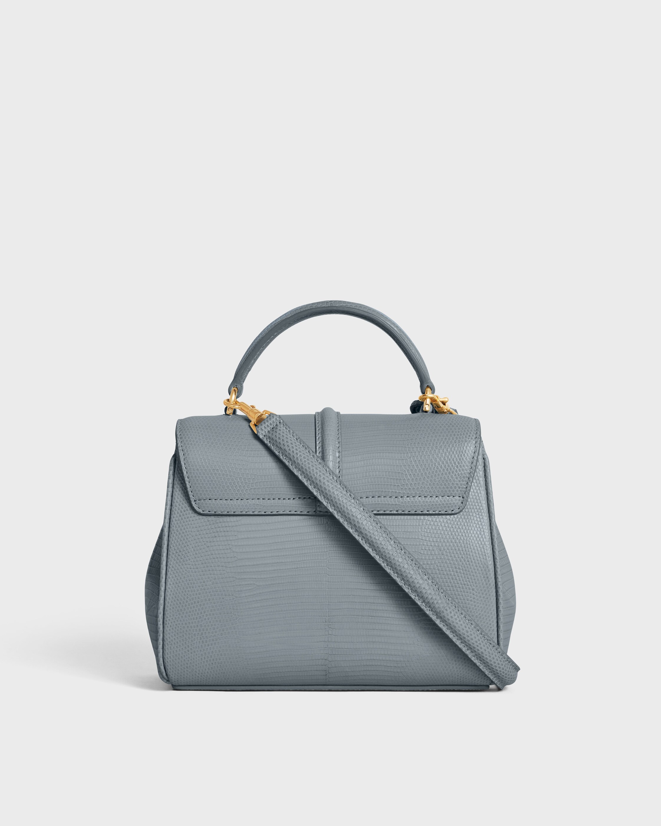MINI 16 in Lizard - BLUE GREY | CELINE