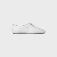 BALLET LACE-UP SHOE IN LAMBSKIN - Ultra White -  - 1 | CELINE