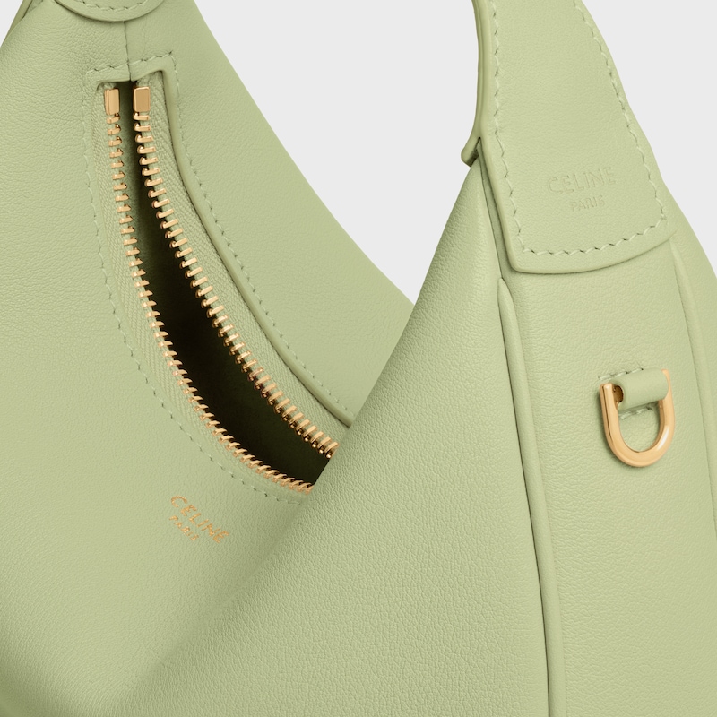 Sac Celine Lulu Teen veau grain&eacute; - SAGE - LULU - 1 | CELINE