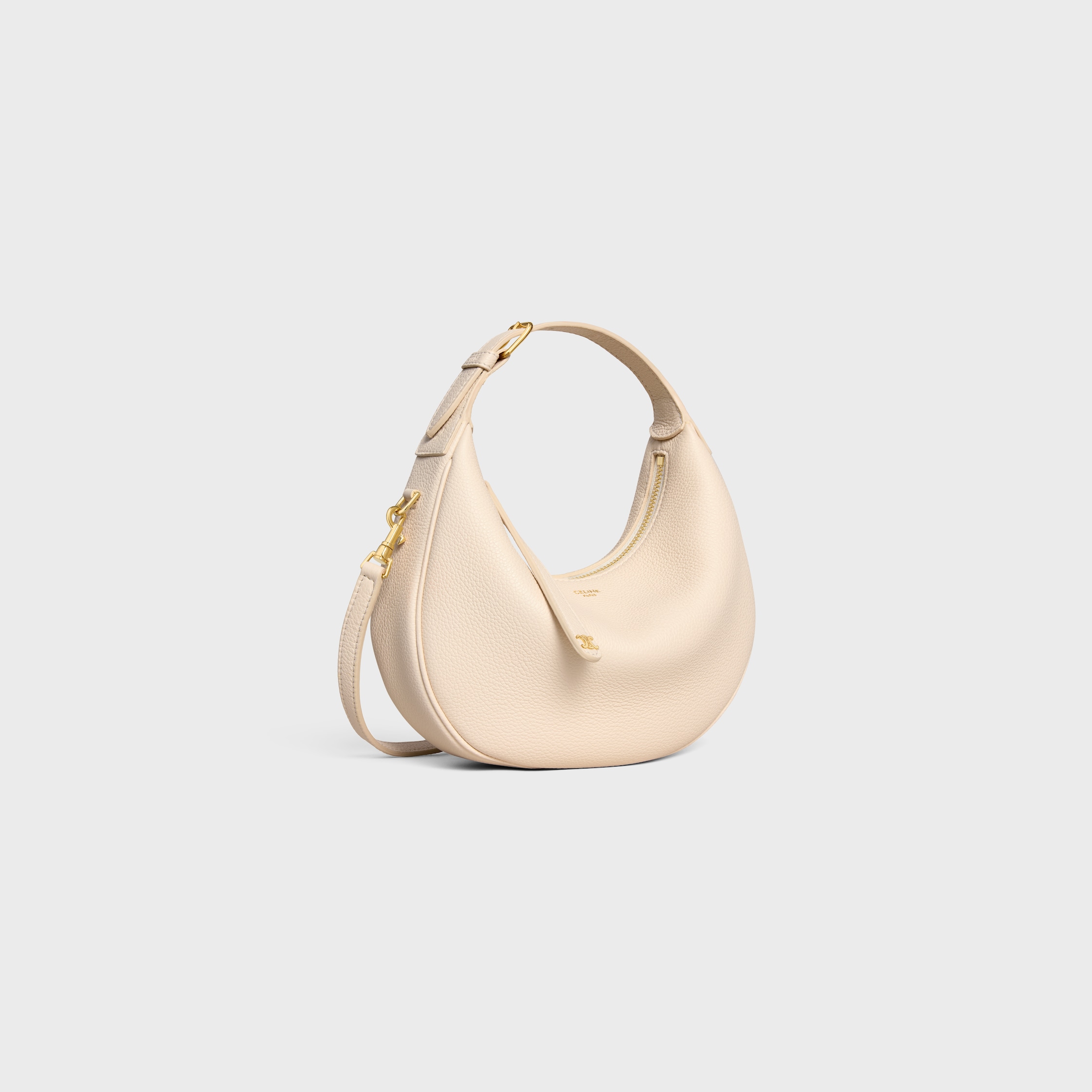 TEEN CELINE LULU IN GRAINED CALFSKIN - CREAM | CELINE