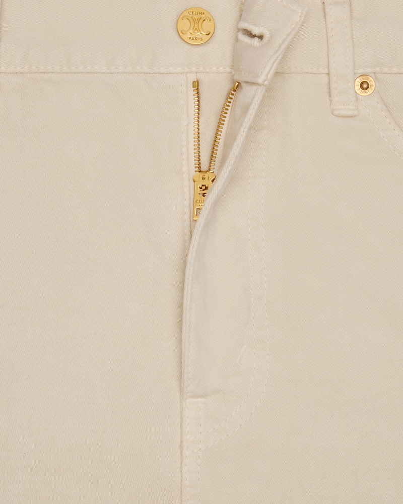 jolene jeans in cotton twill - ALMOND STONE WASH -  - 1 | CELINE