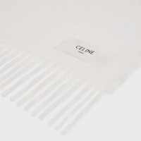 scarf IN cashmere - WHITE -  - 2 | CELINE