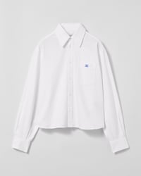 shirt IN COTTON DENIM - WHITE DENIM LIGHT STONE WASH -  - 1 | CELINE