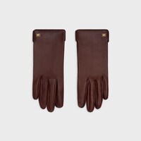 gloves IN leather - BROWN -  - 1 | CELINE