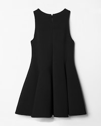 SWING MINIDRESS IN VISCOSE - BLACK -  - 2 | CELINE