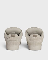 CELINE HUNTINGTON - SNEAKER BASSE EN CUIR DE VEAU VELOURS ET MESH - GREGE -  - 2 | CELINE