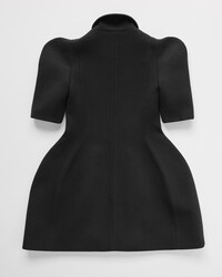 mini dress IN wool crepe - BLACK -  - 2 | CELINE