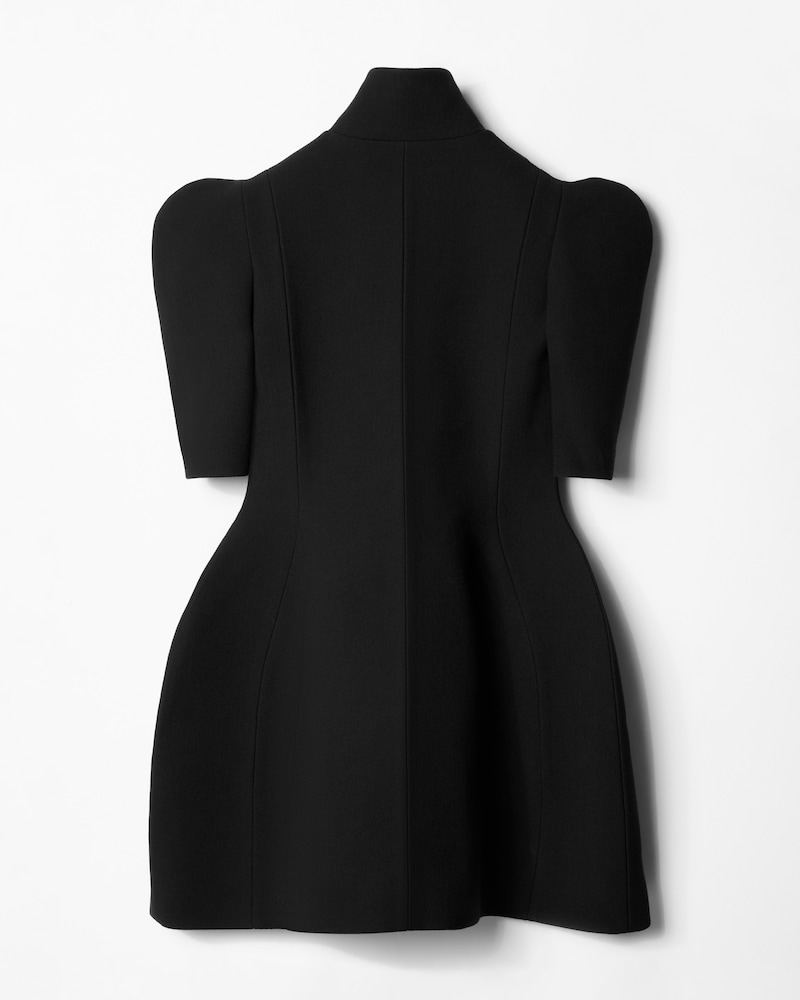 2D MINI DRESS - BLACK -  - 1 | CELINE
