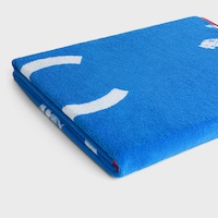 beach towel IN c sulky terry cotton - BLEU CIEL/BLANC -  - 2 | CELINE
