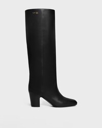 ICONIC - BOTTE EN CUIR DE VEAU - Noir -  - 1 | CELINE