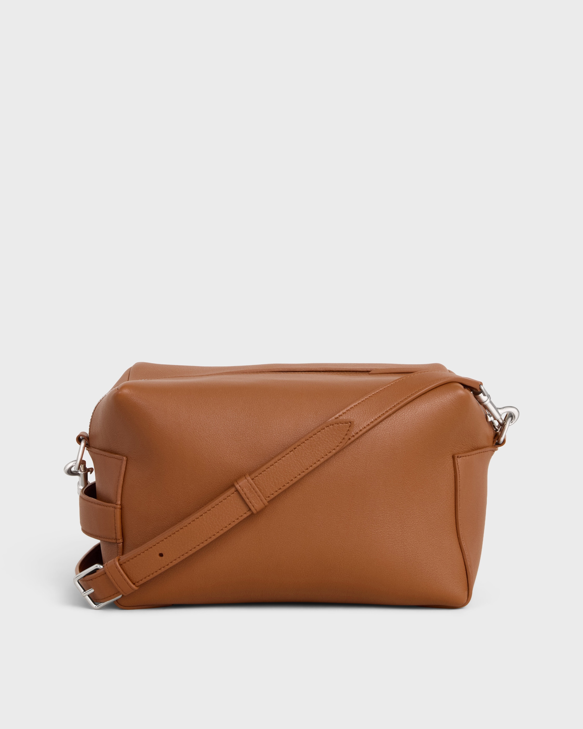 CROSSBODY BAG TAKE AWAY IN SMOOTH CALFSKIN - SOFT TAN / BLACK | CELINE