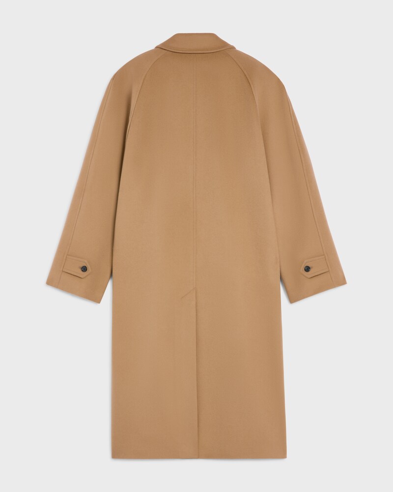 mac coat IN WOOL CLOTH - CAMEL -  - 1 | CELINE