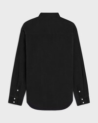 shirt IN CORDUROY - BLACK LIGHT STONE WASH -  - 2 | CELINE
