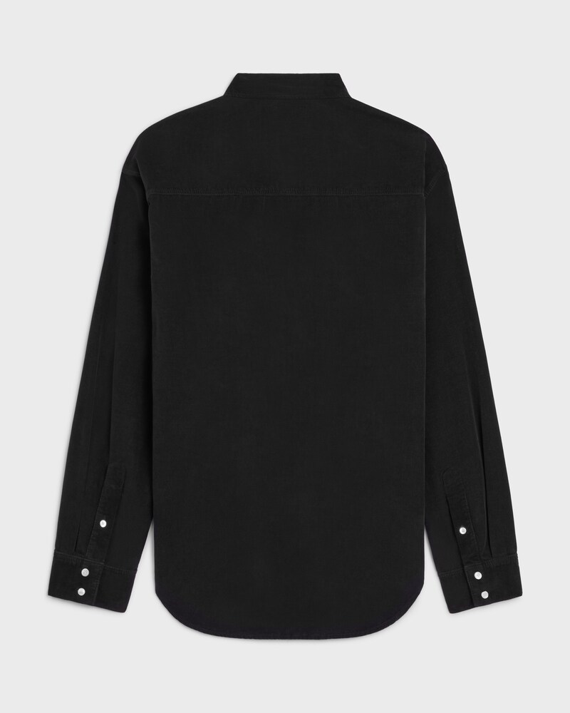 camisa de pana - LAVADO A LA PIEDRA NEGRO CLARO -  - 1 | CELINE
