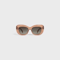 Diane sunglasses in Acetate - TRANSPARENT AMBER -  - 1 | CELINE