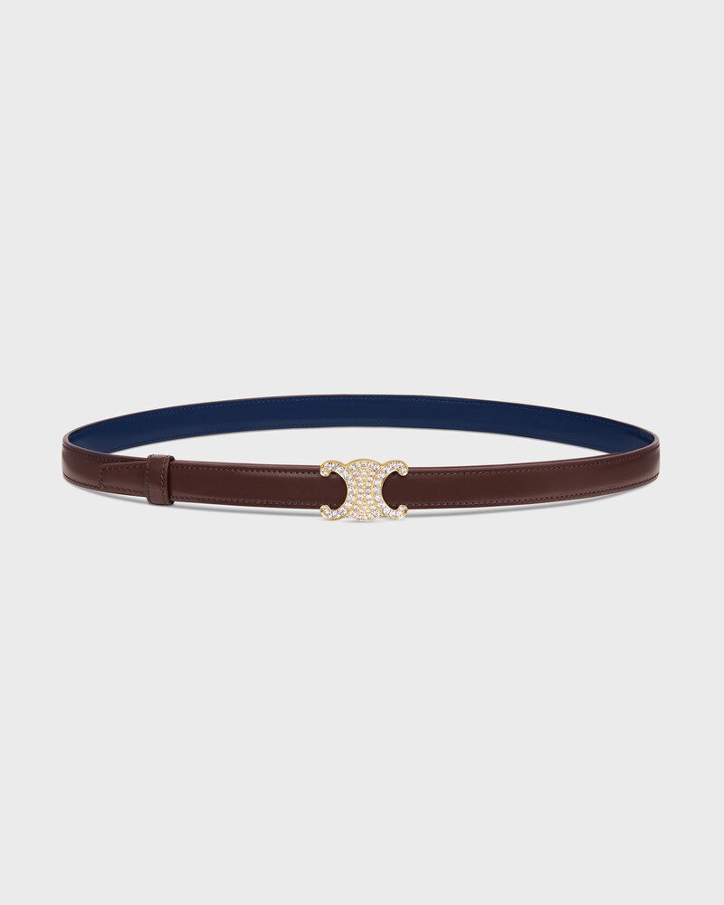 Lani&egrave;re de ceinture r&eacute;versible 18MM TAURILLON -  -  - 1 | CELINE