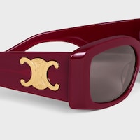 Triomphe XL 01 sunglasses in Acetate - BURGUNDY -  - 2 | CELINE