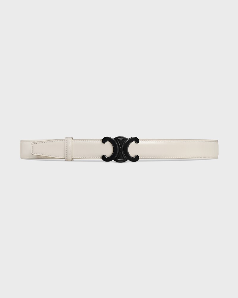 Reversible Strap 25 IN TAURILLON LEATHER & PYTHON EMBOSSED CALFSKIN -  -  - 1 | CELINE