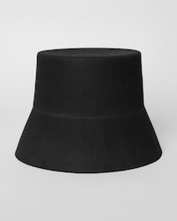 bucket hat IN FELT WOOL - BLACK -  - 1 | CELINE
