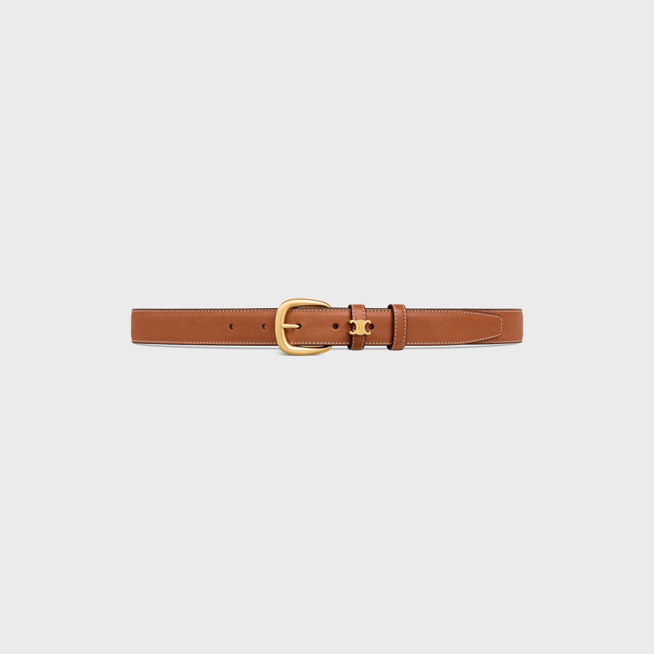 ヴィヴィエンヌ ベルト 25mm / ナチュラルカーフスキン - タン | CELINE