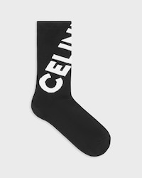 calzini in cotone - NERO/BIANCO -  - 1 | CELINE