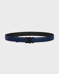 CORREA REVERSIBLE DE 25 MM DE PIEL DE BECERRO LISA CON TEXTURA GRANULADA -  -  - 1 | CELINE