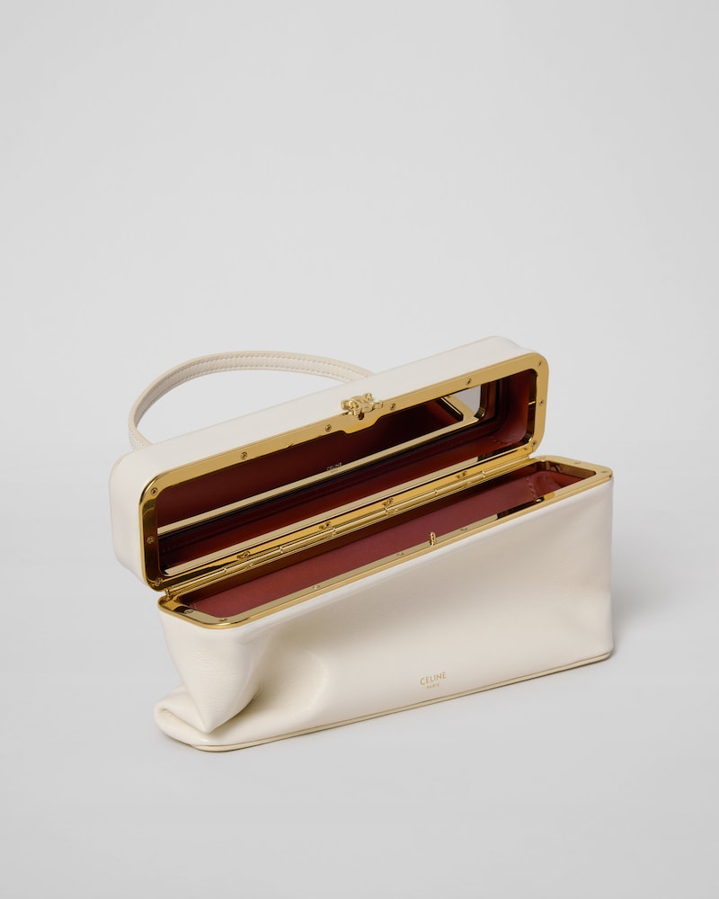 RECTANGLE IN GLOSSY LAMBSKIN - CREAMY WHITE - ALL BAGS - 1 | CELINE