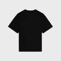 t-shirt IN cotton jersey - BLACK / WHITE -  - 2 | CELINE