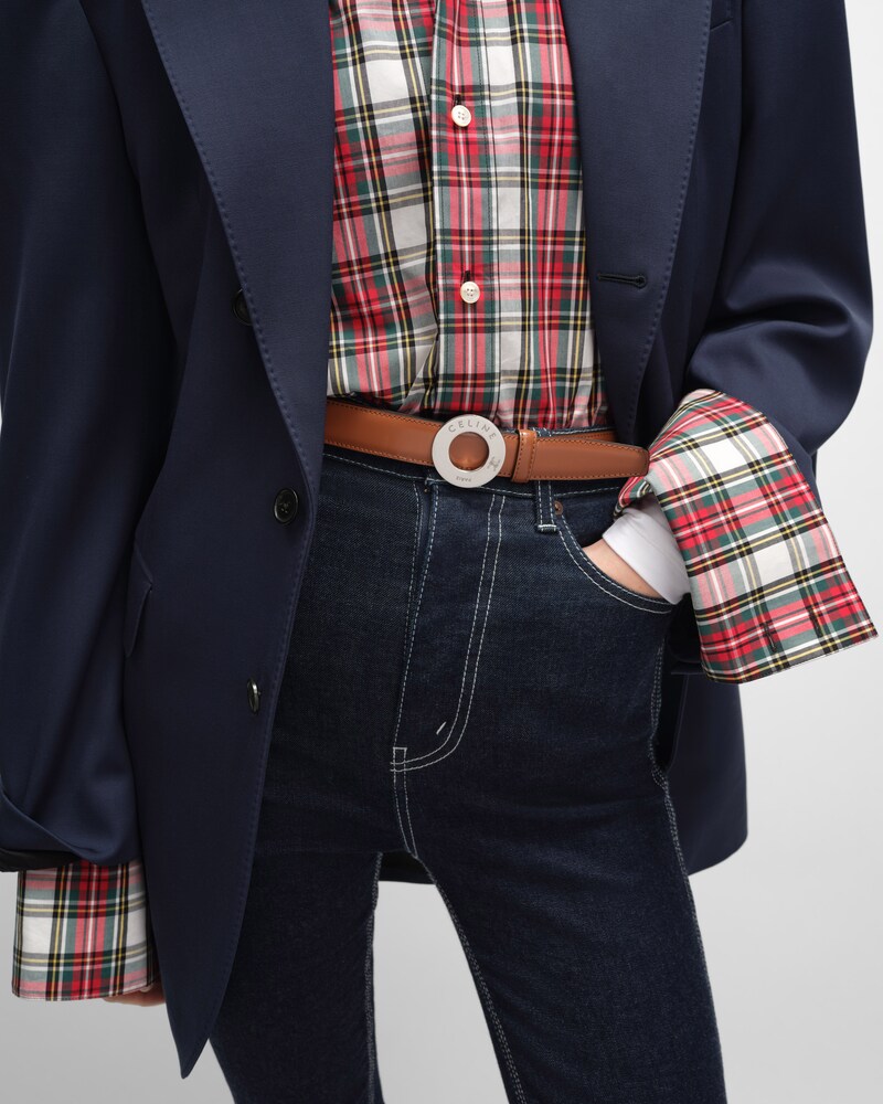lanière de ceinture réversible 25MM TAURILLON -  -  - 1 | CELINE