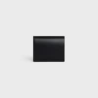 Kleine Brieftasche mit Umschlag TRIOMPHE AUS glänzendem Kalbsleder - SCHWARZ - GIFT FINDER - 2 | CELINE