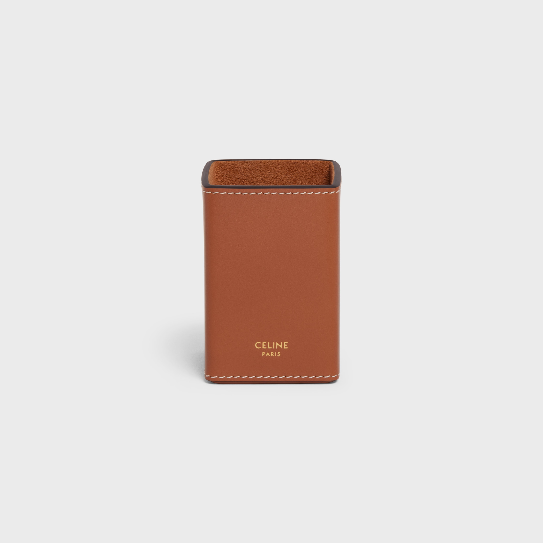 パフュームホルダー 100ML トリオンフキャンバス＆カーフスキン パフュームホルダー（100ml） / カーフスキン - タン | CELINE