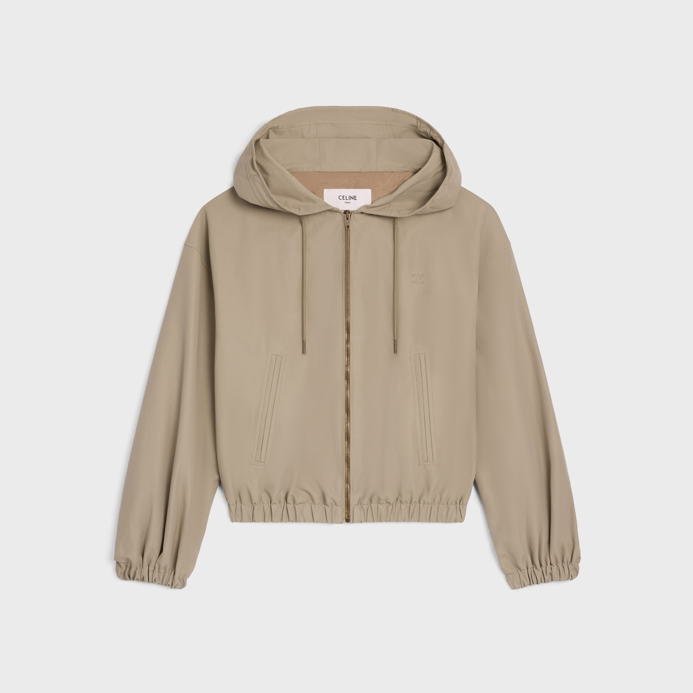 windbreaker IN nylon - BEIGE | CELINE