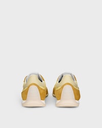 RACER SNEAKER AUS NYLON, KALBSWILDLEDER UND KALBSLEDER - OCKER/HELLGELB -  - 2 | CELINE