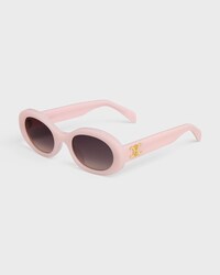 Triomphe 01 sunglasses in Acetate - MILKY PASTEL ROSE -  - 2 | CELINE