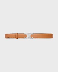 Reversible Strap 25MM IN Natural Calfskin and Triomphe Canvas -  -  - 2 | CELINE