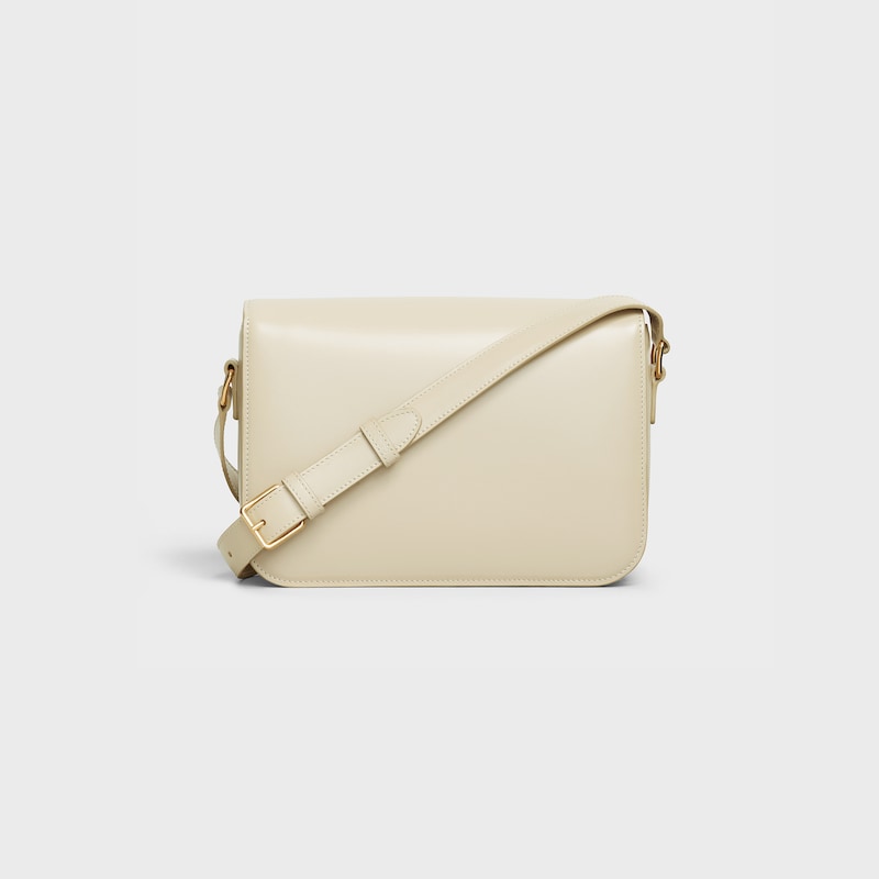 CLASSIQUE TRIOMPHE BAG in shiny calfskin - NUDE - ESSENTIAL GIFTS - 1 | CELINE