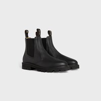Margaret Chelsea Boot in Calfskin - BLACK -  - 2 | CELINE