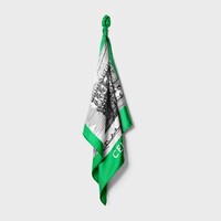 ARC BANDANA 55 - GREEN/WHITE/BLACK -  - 2 | CELINE