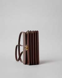 17 IN SHINY CALFSKIN - CHESTNUT - EVENING - 2 | CELINE