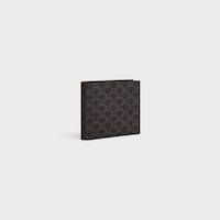 標誌印花雙摺錢包 - 黑色 - GIFT FINDER - 2 | CELINE