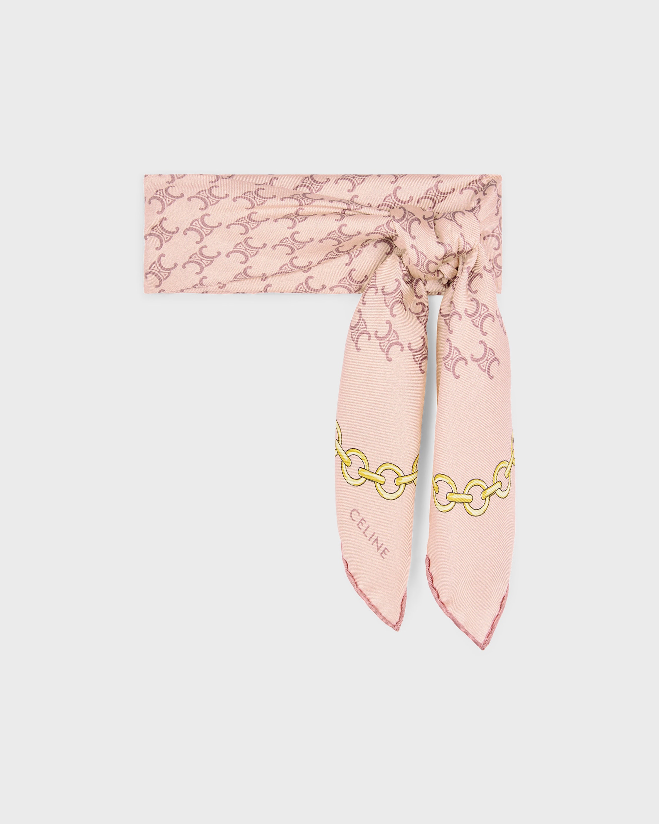 シルク＆スカーフ メンズ - ピンク | CELINE | セリーヌ公式サイト
