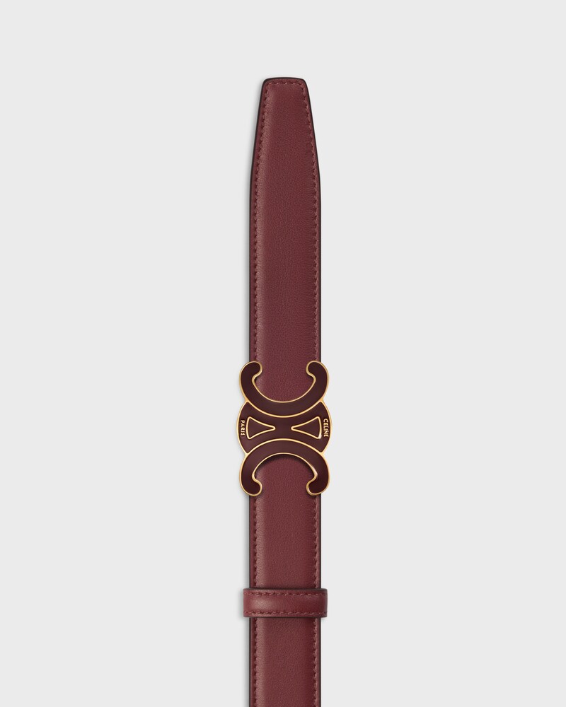 Reversible Strap 25MM IN Smooth and Grained Calfskin -  -  - 1 | CELINE