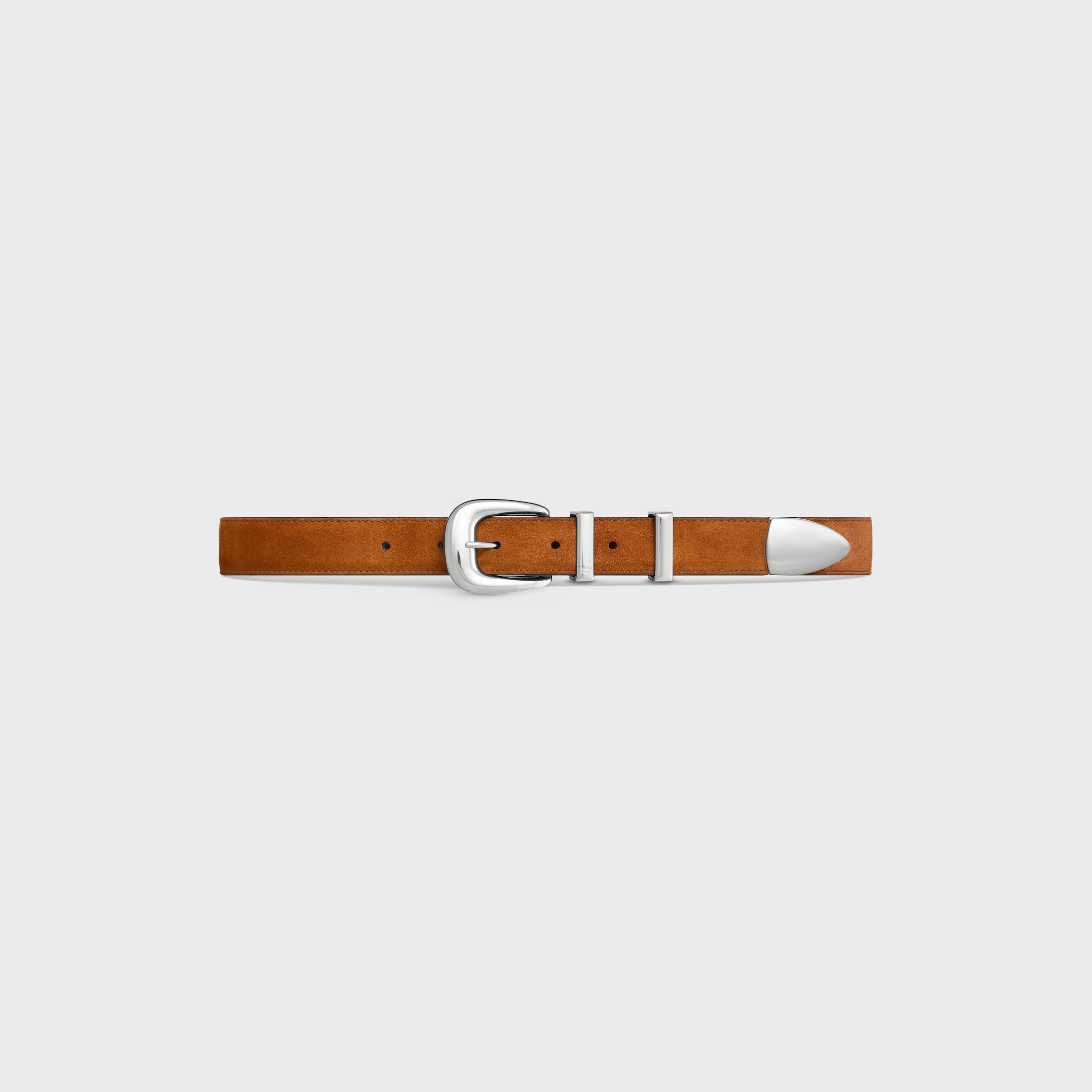 ウエスタンベルト 25mm / スエードカーフスキン - フォーヴ | CELINE