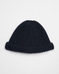RIBBED CASHMERE BUCKET - NAVY -  - 2 | CELINE